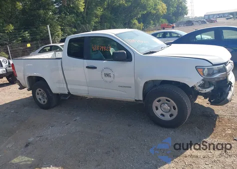 2019 Chevrolet Colorado Wt из США, поврежденный, VIN 1GCHSBEA4K1172524